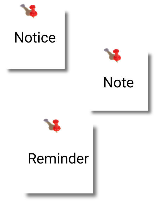 Notes template Flyer (US Letter)