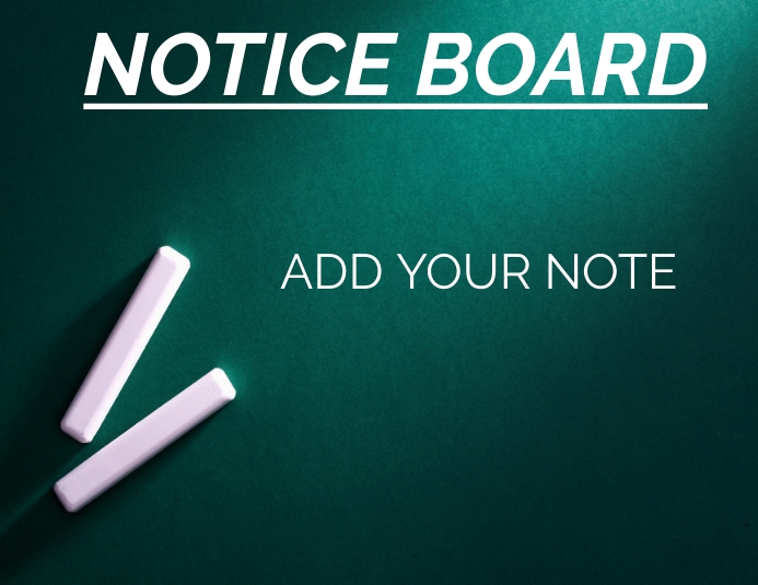notice board Template | PosterMyWall