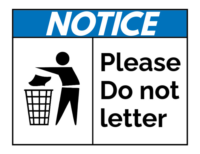 Copy of notice caution sign board shop | PosterMyWall