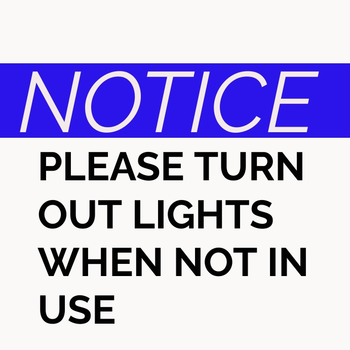 Notice Template | PosterMyWall