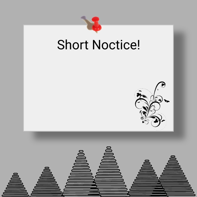 Notice Template | PosterMyWall