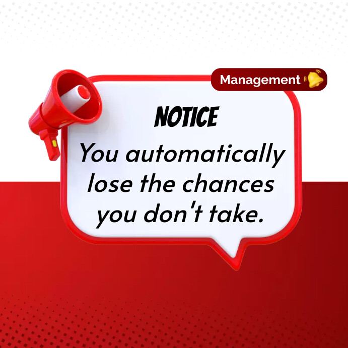 Notice Template | PosterMyWall