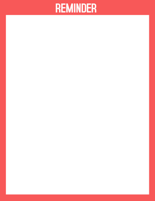 notice Template | PosterMyWall