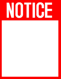 1,090+ blank notice template Customizable Design Templates | PosterMyWall