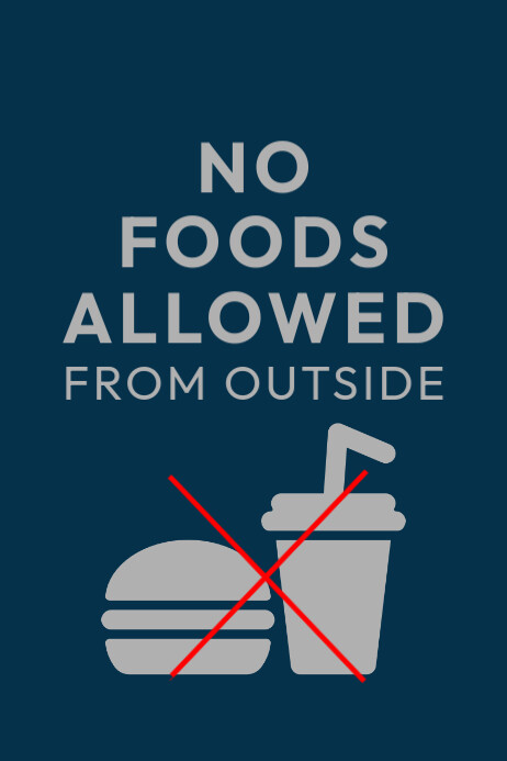 Notice flyer Poster template