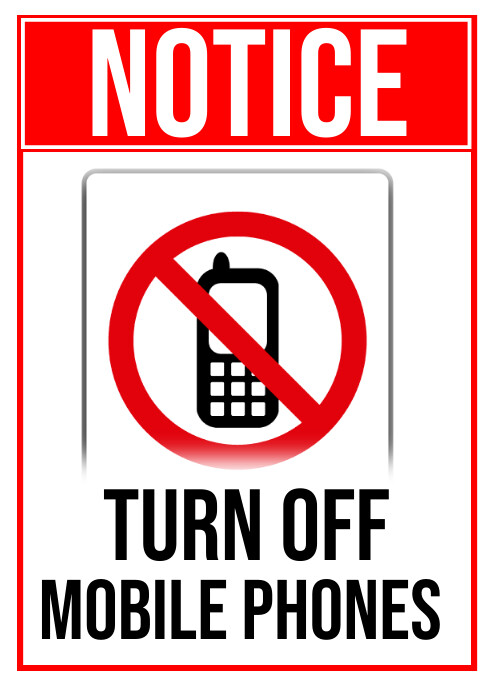 Notice Design Examples notice sign Template | PosterMyWall