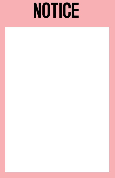 notice template | PosterMyWall