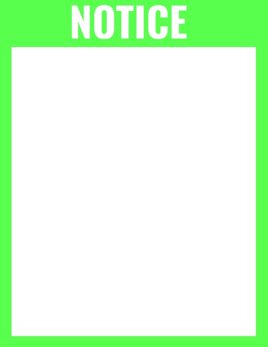 notice template | PosterMyWall