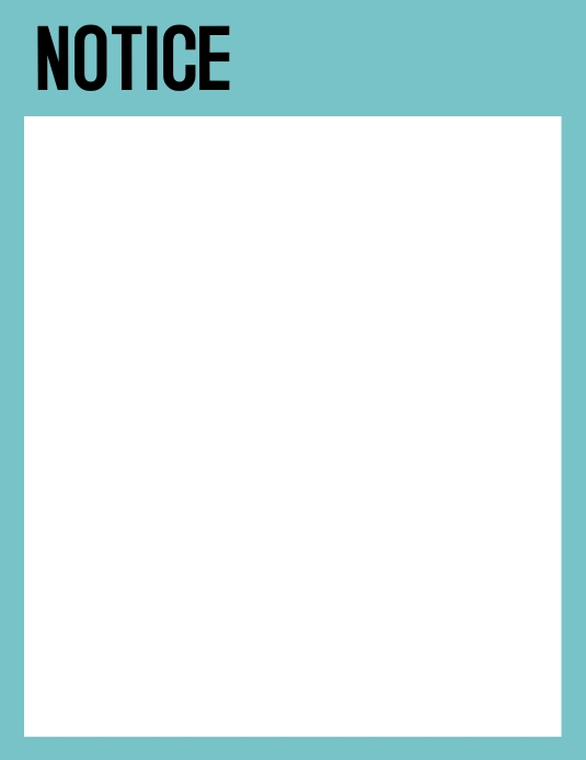 Copy of notice template PosterMyWall