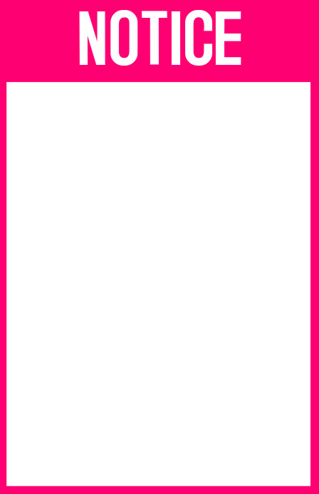 notice template | PosterMyWall