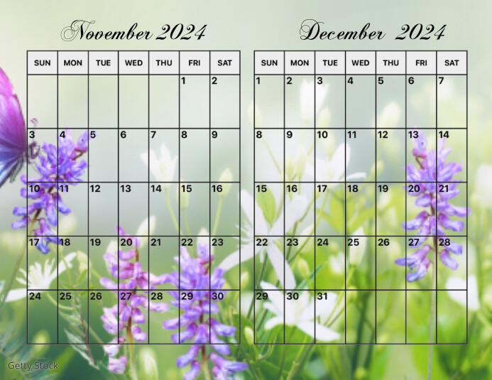 november 2025 december 2025 calendar Template PosterMyWall