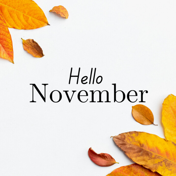 November background design Template | PosterMyWall