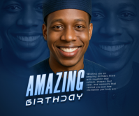 November birthday, sweet heart Birthday, plus 1, happy birthday, glorious birthday Large Rectangle template