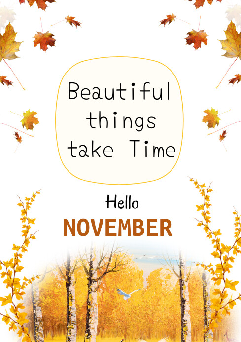 November Template PosterMyWall