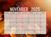 November Præsentation template