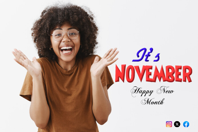 November Template PosterMyWall