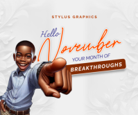 November Umugqa Omkhulu template