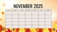 November Presentazione (16:9) template