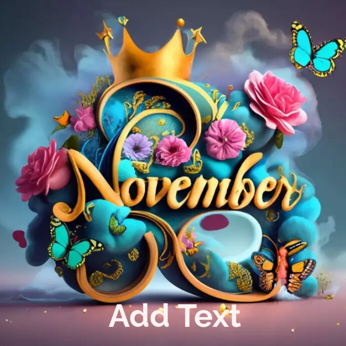 November Template | PosterMyWall