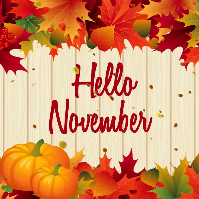 Plantilla de Noviembre PosterMyWall Plantilla de Noviembre PosterMyWall