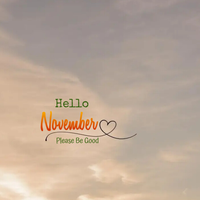 November Template PosterMyWall
