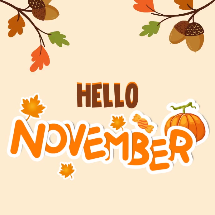 November Template PosterMyWall