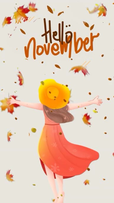 November Template Instagram Story