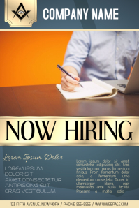 sample of job hiring poster