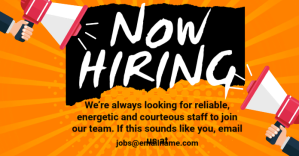 Arancione Job Hiring Facebook Shared Image Template