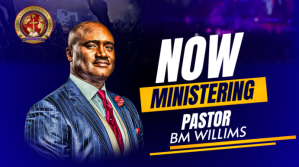 Blau now ministering YouTube Thumbnail Template