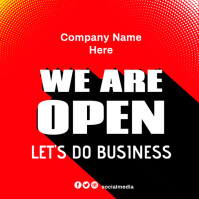 Open Ad Template | PosterMyWall