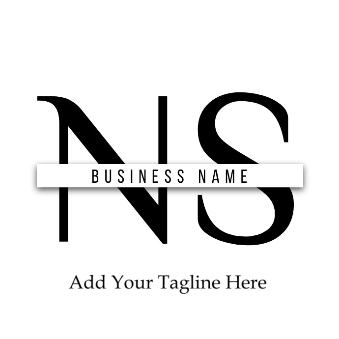 NS logo template
