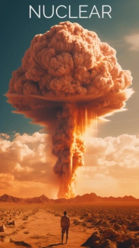 NUCLEAR EXPLOTION BACKFROUND IMAGE FREE Instagram-verhaal template