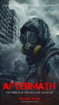 Nuclear War Danger Instagram Ad template