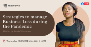 Weiß Business Loss Management Facebook Shared Image Template