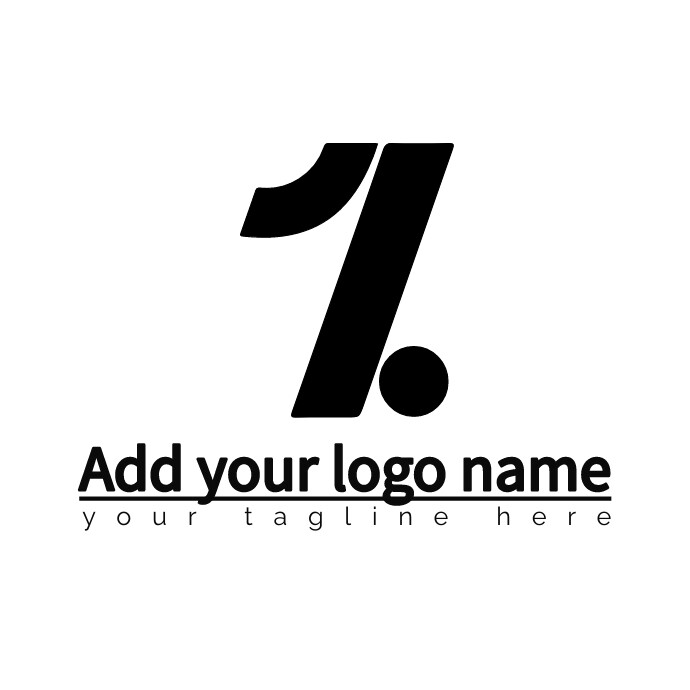 Number logo Template | PosterMyWall