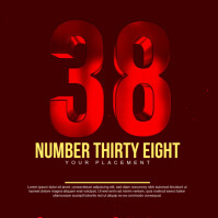 Number Thirty Template | PosterMyWall