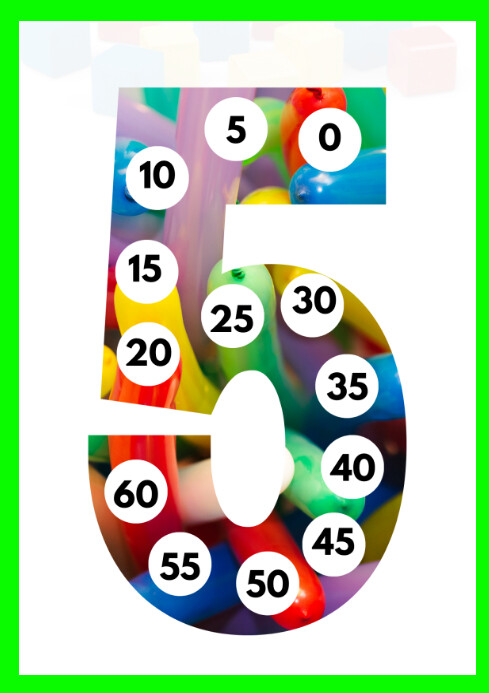 Number work Template | PosterMyWall