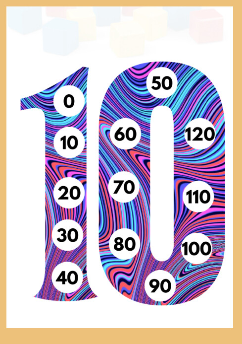 Number work Template | PosterMyWall