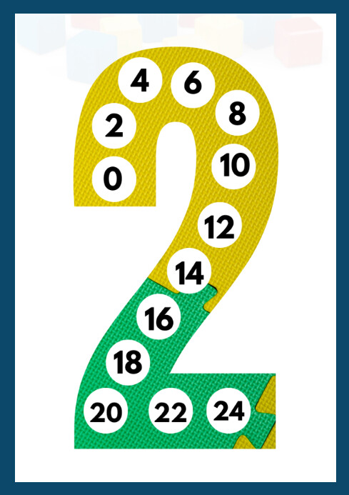 Number work Template | PosterMyWall