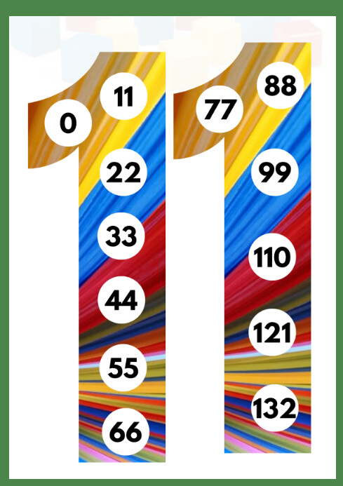 Number work A4 template