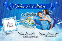 Nuptials Design Lettering Nuptials Template | PosterMyWall