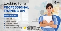 Nurse Training Ad Template Image partagée Facebook
