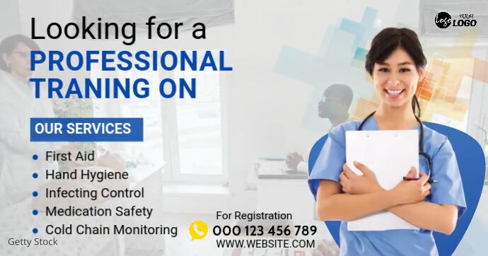 Nurse Training Ad Template | PosterMyWall