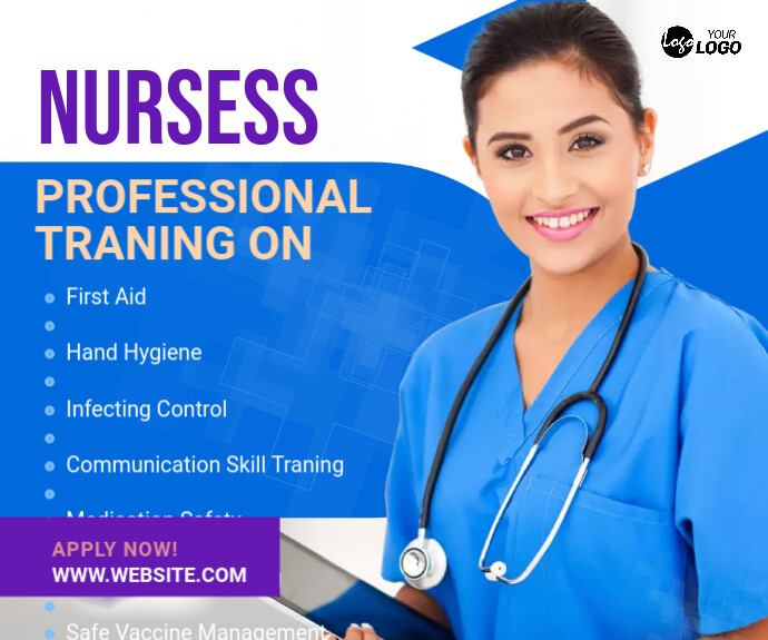 Nurse Training Ad Template | PosterMyWall