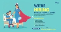 Nurses Hiring Facebook Shared Image template