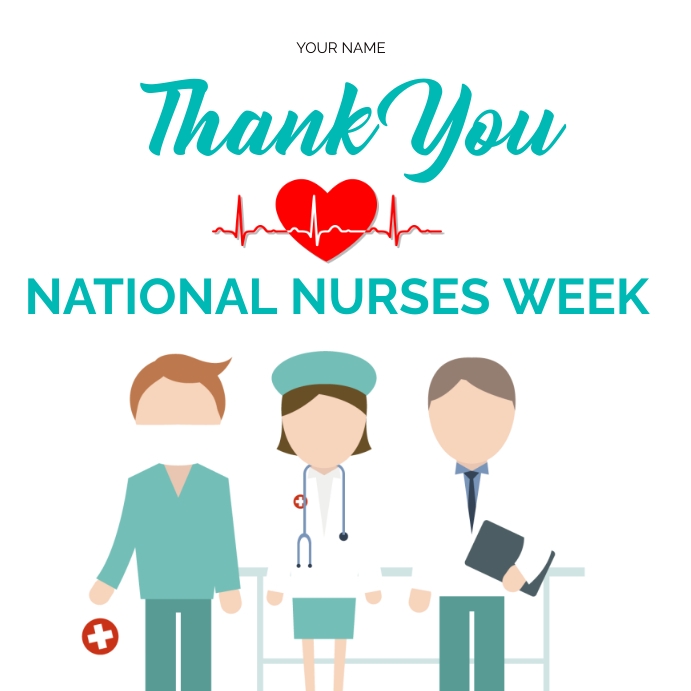 Plantilla de NURSES WEEK | PosterMyWall
