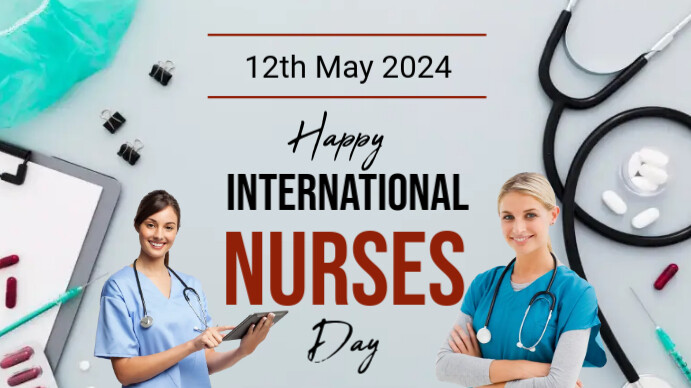 Nurses Week Digital Nurses Week Flyer Design Template | PosterMyWall