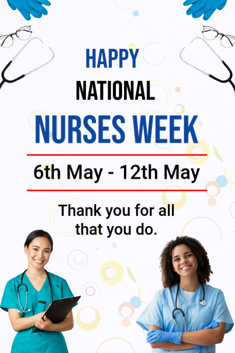 Image 5 for Nurses Week Flyer Templates