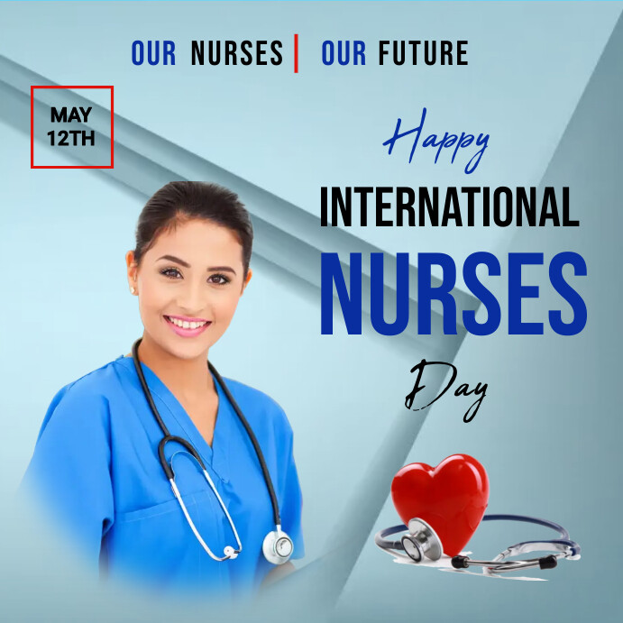 Plantilla de Nurses Week Flyer Poster Design Template | PosterMyWall